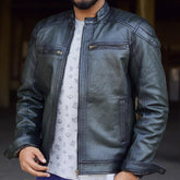 Leather Jacket Green